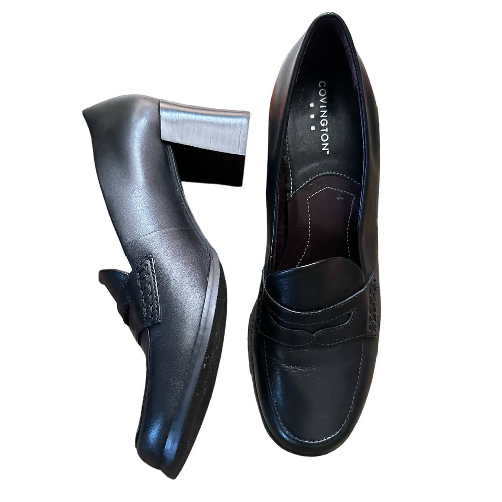 Chunky Heel Loafers